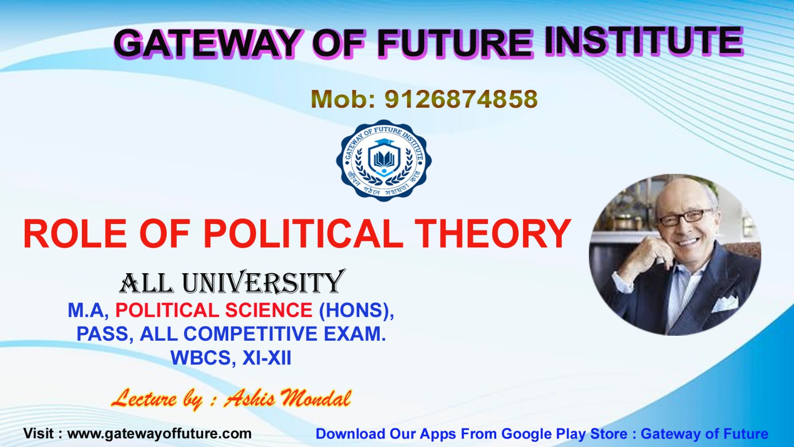 ROLE OF POLITICAL THEORY